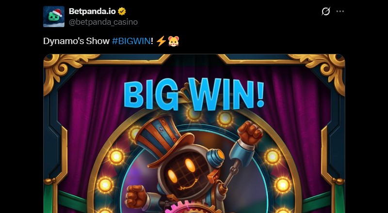 Twitter Dynamos Show Max Win BetPanda